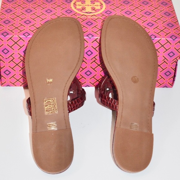 TORY BURCH METAL MILLER CROCO EMBOSS - Picture 4 of 7